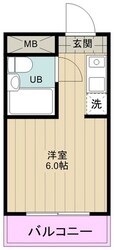 タッシ国立の物件間取画像